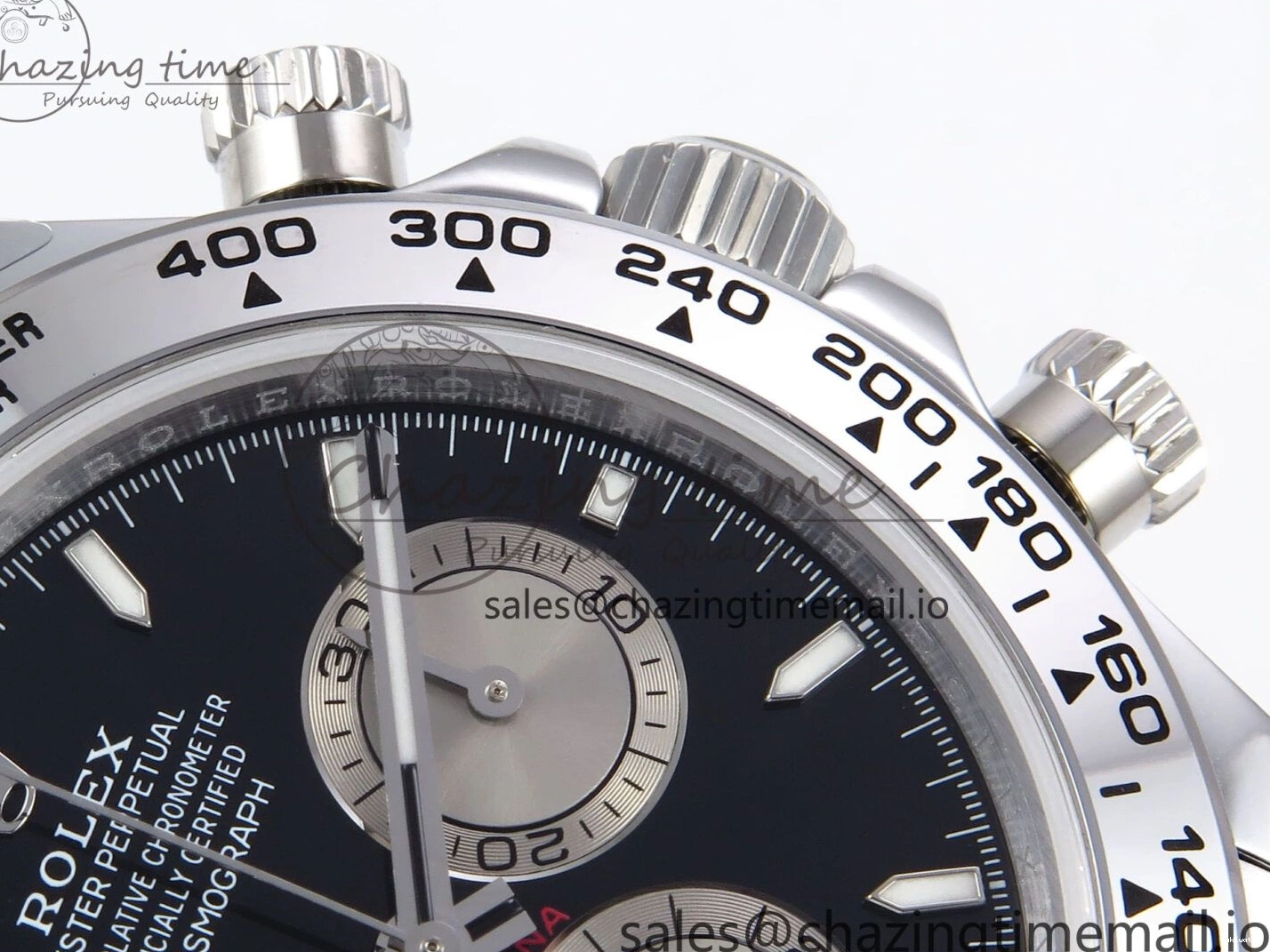 SS Best Daytona Weight） (Gain QF V6 Edition on SH4131 Silver 1:1 Black 126509 Bracelet Dial 0505